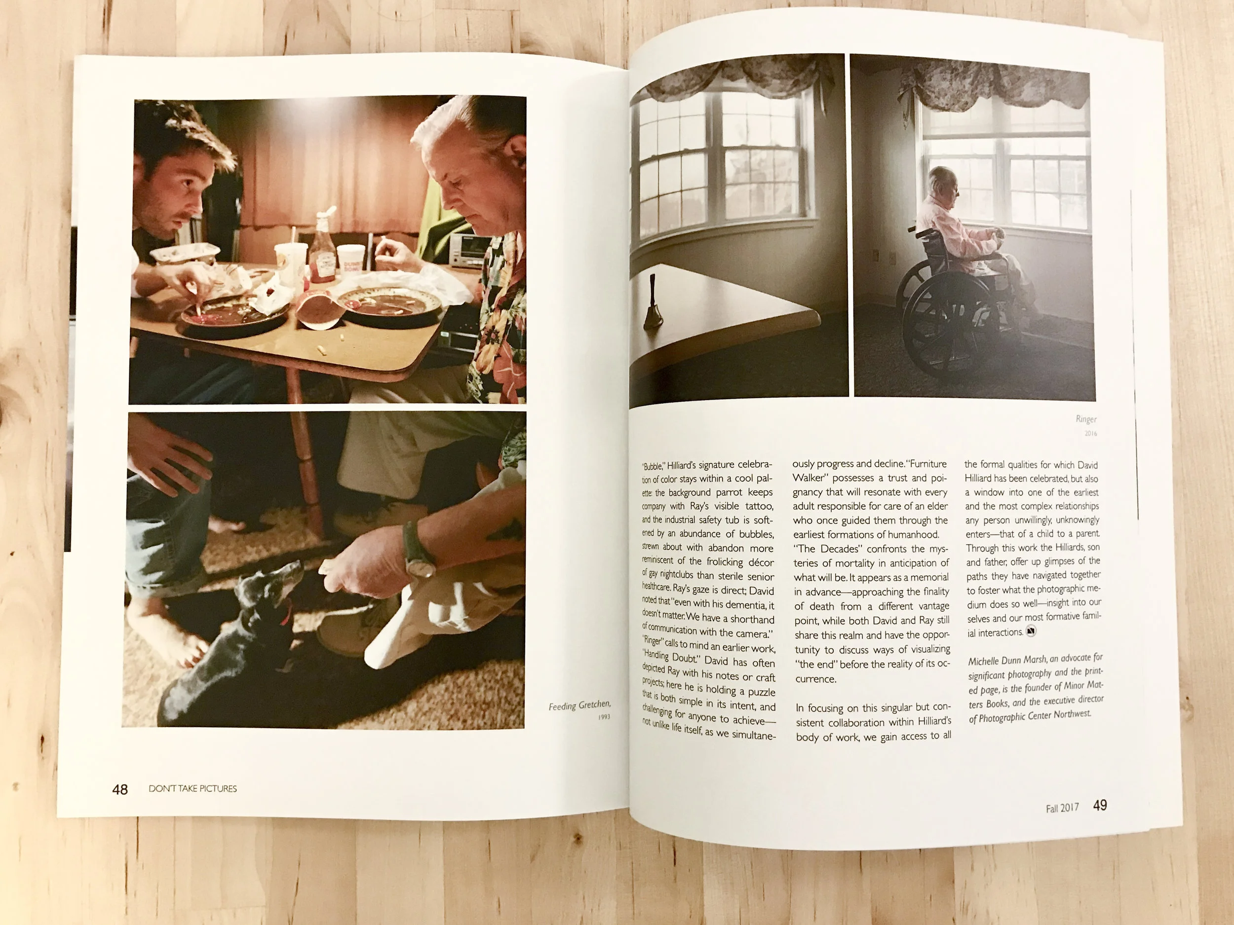 Decades: David Hilliard Photographs His Father — Online - Don't
